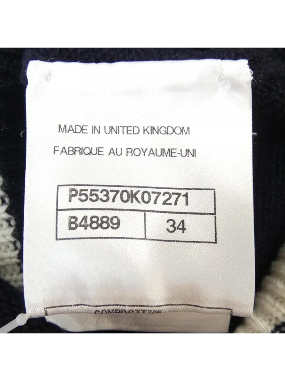 Chanel 16K Dress Navy
